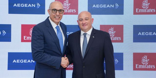 Emirates και AEGEAN διευρύνουν τη συνεργασία τους