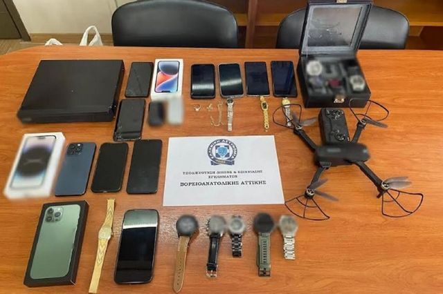 Εξαρθρώθηκε σπείρα διαρρηκτών που “χτυπούσε” σπίτια σε Αττική και Χαλκίδα