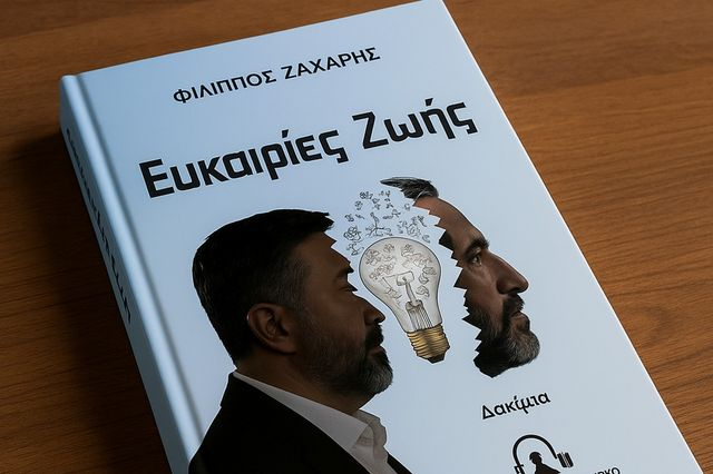 “Ευκαιρίες ζωής”: Κυκλοφόρησε το πρώτο βιβλίο του Φίλιππου Ζάχαρη