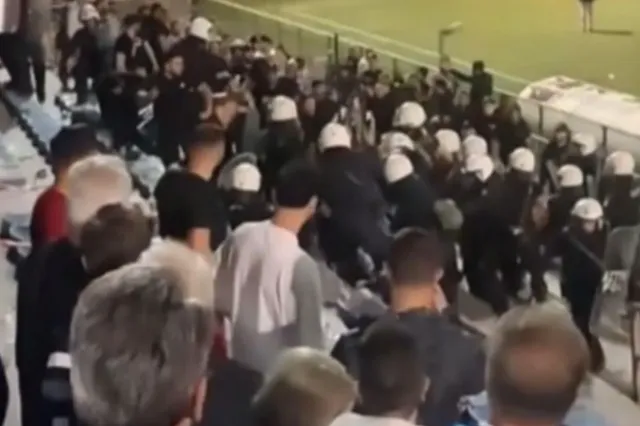 Επεισόδια μεταξύ ΜΑΤ και οπαδών στον τελικό του Κυπέλλου Ερασιτεχνών Αχαΐας