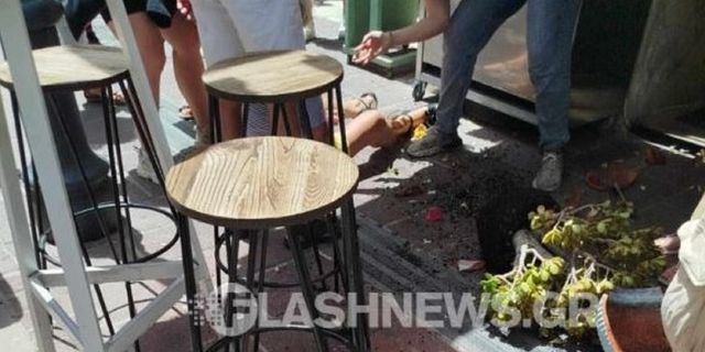 Χανιά: Πήλινη γλάστρα έπεσε πάνω σε τουρίστρια – Διακομίστηκε στο νοσοκομείο