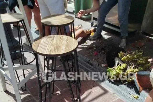 Χανιά: Πήλινη γλάστρα έπεσε πάνω σε τουρίστρια – Διακομίστηκε στο νοσοκομείο