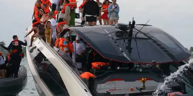 Κρουζιέρα “φιάσκο” για 30 influencers – Βυθίστηκε πολυτελές γιοτ Lamborghini αξίας 4 εκατ. ευρώ