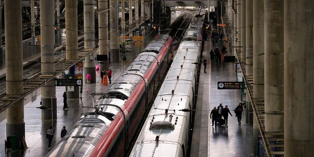 Σταθμός τρένων στη Μαδρίτη