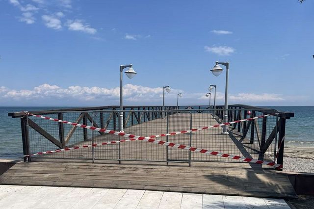 Κατερίνη: Κλείνει προσωρινά για λόγους ασφαλείας η προβλήτα της Παραλίας