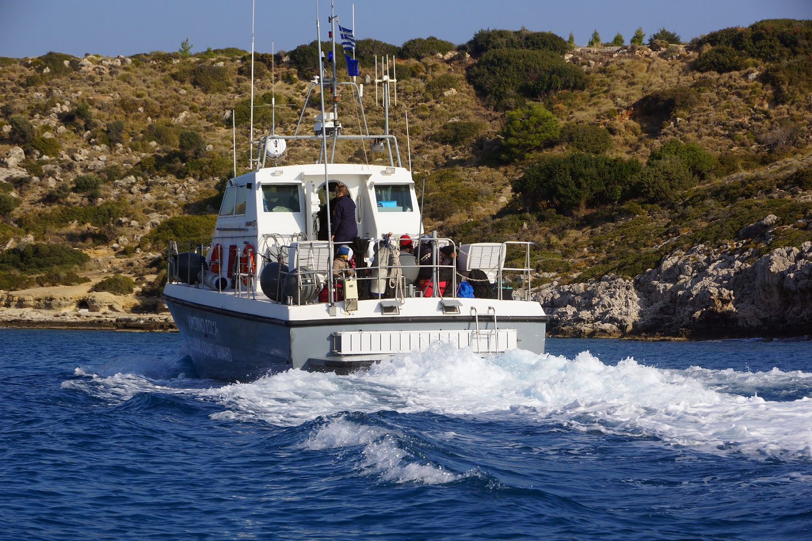 Μονεμβασιά: Βυθίστηκε ταχύπλοο μετά από πυρκαγιά