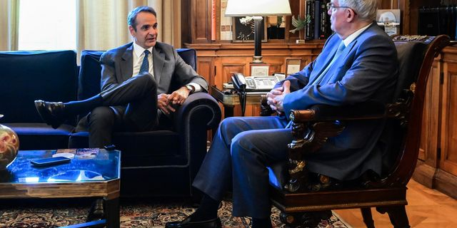 Συνάντηση του Προέδρου της Δημοκρατίας Κώστα Τασούλα με τον Πρωθυπουργό Κυριάκο Μητσοτάκη