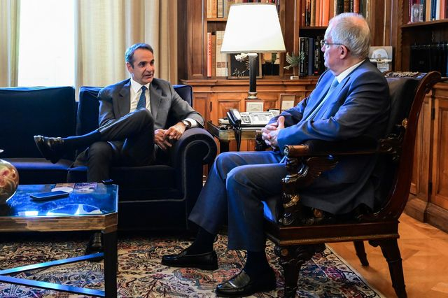 Συνάντηση του Προέδρου της Δημοκρατίας Κώστα Τασούλα με τον Πρωθυπουργό Κυριάκο Μητσοτάκη