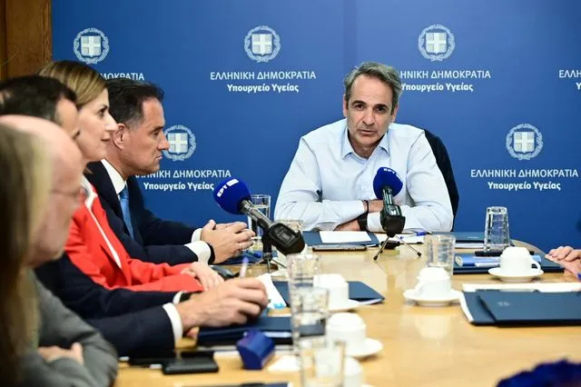 Επίσκεψη του Πρωθυπουργού Κυριάκου Μητσοτάκη στο υπουργείο Υγείας, Τετάρτη 21 Μαΐου 2025