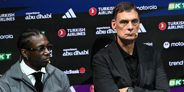 EUROLEAGUE 2024-2025 / FINAL-4 ΑΜΠΟΥ ΝΤΑΜΠΙ / ΣΥΝΕΝΤΕΥΞΗ ΤΥΠΟΥ