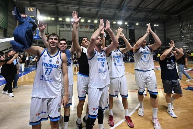 Μύκονος – Μέγαρα 86-76: Πρωταθλήτρια της Elite League η Μύκονος, ιστορική άνοδος με κυκλαδίτικο αέρα στην Stoiximan GBL