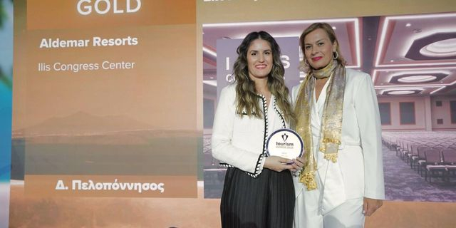Aldemar Resorts: Τριπλή Χρυσή Διάκριση στα Tourism Awards 2025