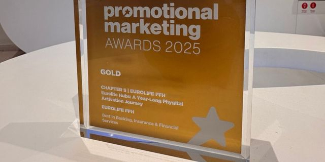 Eurolife FFH: Χρυσό βραβείο για το EurolifeHub στα Promotional Marketing Awards 2025
