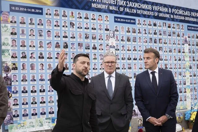 Επίσκεψη Ευρωπαίων ηγετών στο Κίεβο