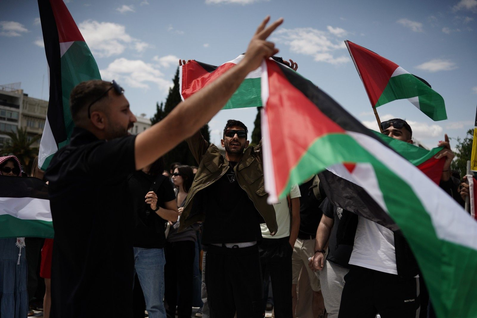 Διαδήλωση για την Παλαιστίνη