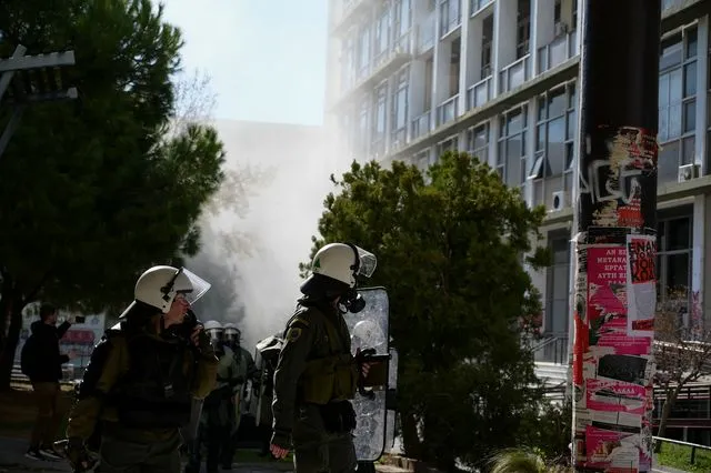 Συμπλοκή μεταξύ ΕΛΑΣ και φοιτητών σε χώρο πανεπιστημίου (αρχείου)
