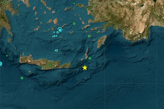 Σεισμός 6 ρίχτερ νότια της Κάσου – Μήνυμα από το 112