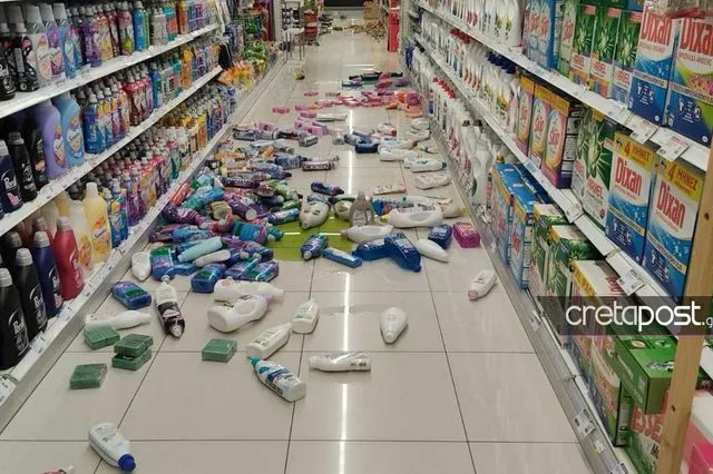 Κρήτη: Βίντεο από τη στιγμή του σεισμού