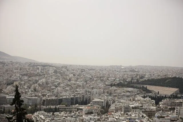 Αφρικανική σκόνη στην Αττική