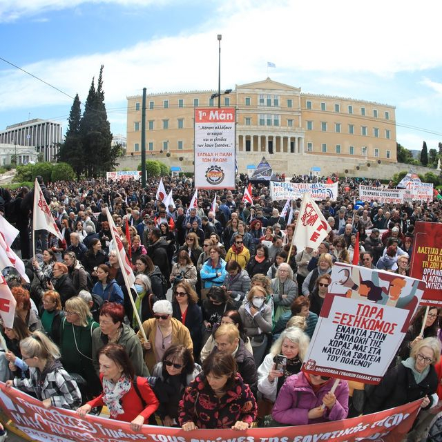 Πρωτομαγιά: Σε εξέλιξη οι απεργιακές κινητοποιήσεις σε όλη τη χώρα