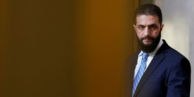 Ο πρόεδρος της Συρίας, Άχμεντ αλ Σαράα