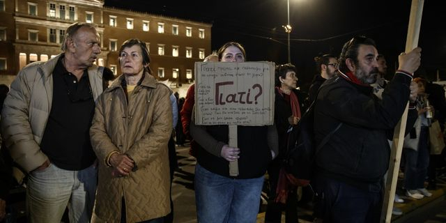 Διαμαρτυρία για τα Τέμπη