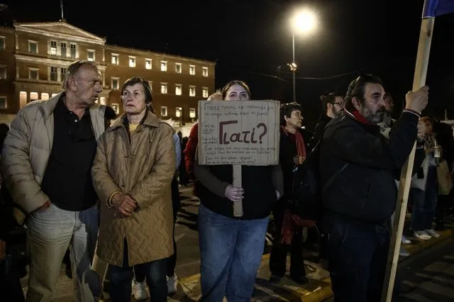Διαμαρτυρία για τα Τέμπη