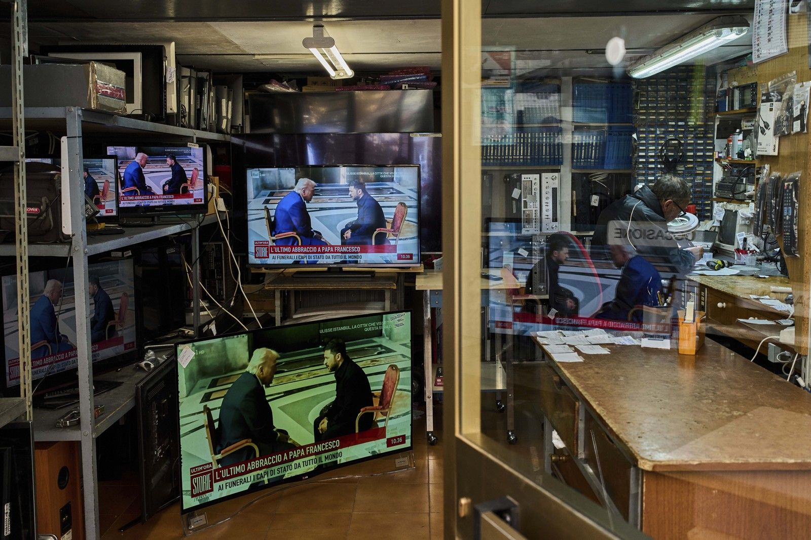 Ντόναλντ Τραμπ και Βολοντίμιρ Ζελένσκι