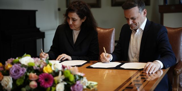 Η Αργυρώ Χιώτη και ο Χάρης Δούκας