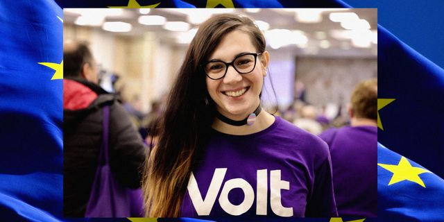 Η Ηλέκτρα Ρώμη Δόχτση, Πρόεδρος του Volt Ελλάδας