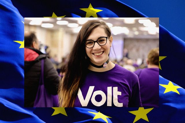 Η Ηλέκτρα Ρώμη Δόχτση, Πρόεδρος του Volt Ελλάδας