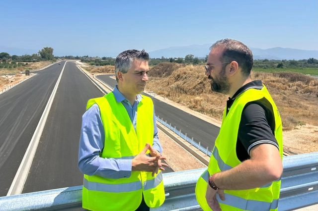 Δήμας: Σε κυκλοφορία τα πρώτα 65 χλμ. του Πάτρα – Πύργος έως το τέλος Ιουλίου