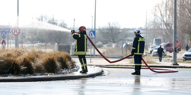 Θεσσαλονίκη: Υπό έλεγχο η φωτιά κοντά στο αεροδρόμιο Μακεδονία
