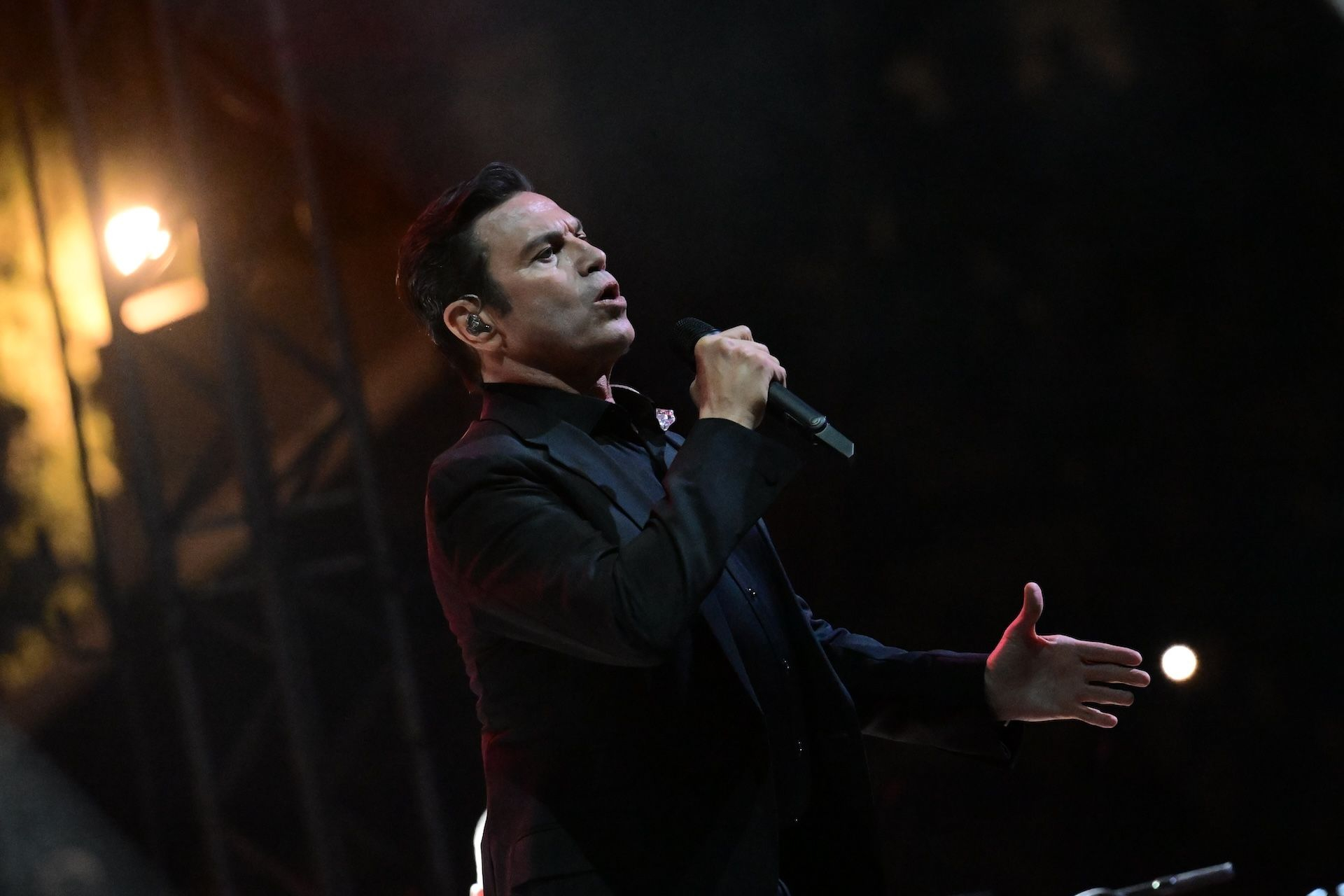 Συναυλία - αφιέρωμα για τα 100 χρόνια από τη γέννηση του Μίκη Θεοδωράκη από την Κεντρική Επιτροπή του ΚΚΕ στο Παναθηναϊκό Στάδιο (Καλλιμάρμαρο), με τίτλο "Κοντά σας όλη μου η ζωή", Τετάρτη 25 Ιουνίου 2025. Στην συναυλία συμμετείχαν οι, Γεράσιμος Ανδρεάτος, Ρίτα Αντωνοπούλου, Παντελής Θαλασσινός, Άγγελος Θεοδωράκης, Βιολέτα Ίκαρη, Βασίλης Λέκκας, Κώστας Μακεδόνας, Μανώλης Μητσιάς, Δημήτρης Μπάσης, Γιώτα Νέγκα, Γιώργος Νταλάρας, Βασίλης Παπακωνσταντίνου, Μίλτος Πασχαλίδης, Παναγιώτης Πετράκης, Άλκηστις Πρωτοψάλτη, Αγγελική Τουμπανάκη, Κώστας Τριανταφυλλίδης, Διονύσης Τσακνής, Μαρία Φαραντούρη, Μάριος Φραγκούλης, "Κοινοί Θνητοί". (ΤΑΤΙΑΝΑ ΜΠΟΛΑΡΗ/EUROKINISSI)