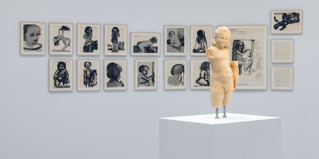 Cycladic Blues: H Marlene Dumas σε έναν υπαρξιακό διάλογο με την αρχαιότητα
