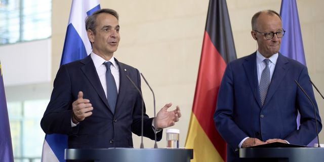 Τηλεφωνική επικοινωνία Μητσοτάκη-Μερτς για τη Μέση Ανατολή