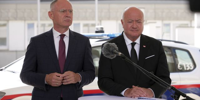 Ο καγκελάριος της Αυστρίας Κρίστιαν Στόκερ και ο Γκεράντ Κάρνερ