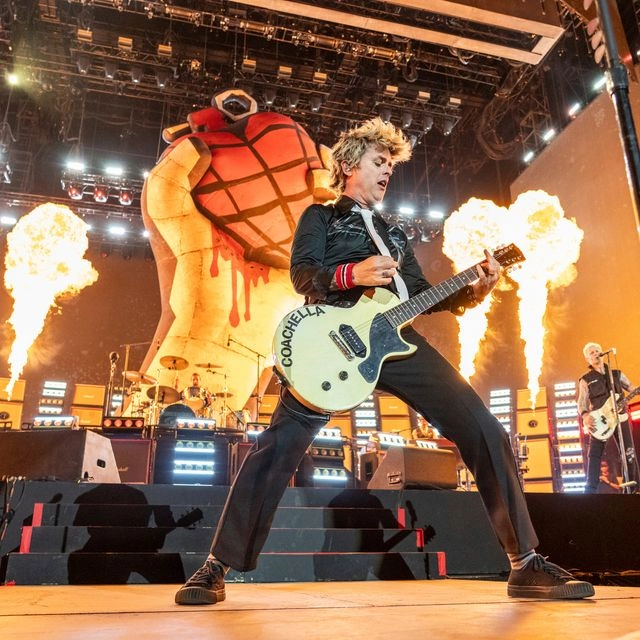 Ο Billie Joe Armstrong των Green Day στο Coachella 2025