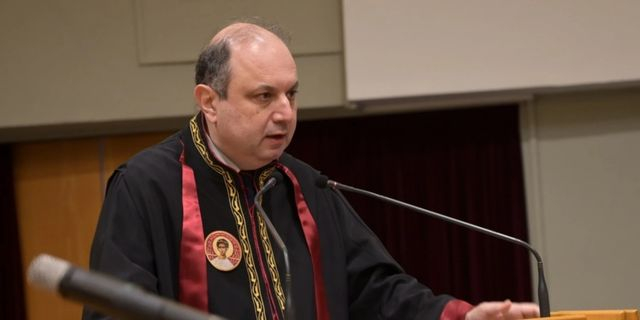 Ο νέος πρύτανης του ΑΠΘ Κυριάκος Αναστασιάδης
