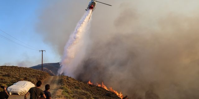 Πυρκαγιά στην Χίο