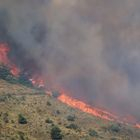 Δεύτερη ημέρα της πυρκαγιάς στο νησί της Χίου