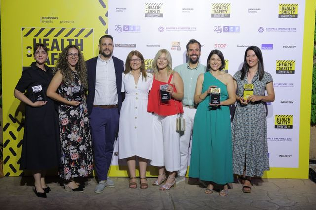 Health & Safety Awards 2025: Πέντε σημαντικές διακρίσεις για την Coca-Cola Τρία Έψιλον στον τομέα της Υγείας & Ασφάλειας