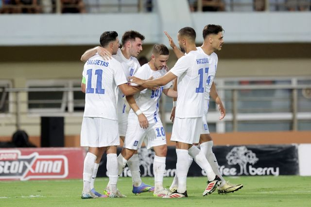 Ελλάδα – Βουλγαρία 4-0: Η Εθνική πέτυχε και δεύτερη τεσσάρα στα φιλικά της Κρήτης κι έφυγε για προκριματικά