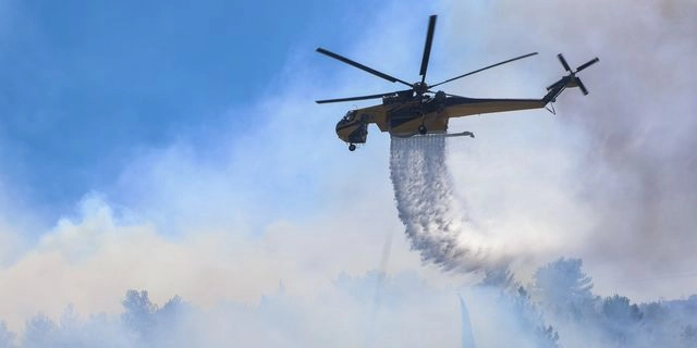 Φωτιά στην Αλυκή Βοιωτίας: Οι φλόγες “έγλειψαν” αυλές – Μάχη με τις αναζωπυρώσεις