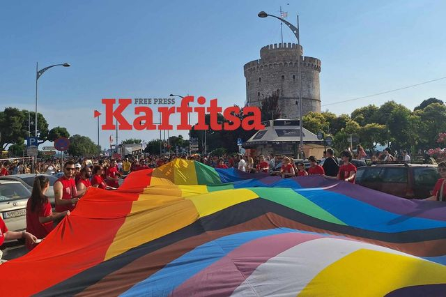 Thessaloniki Pride: Μεγάλη συμμετοχή στην παρέλαση υπερηφάνειας