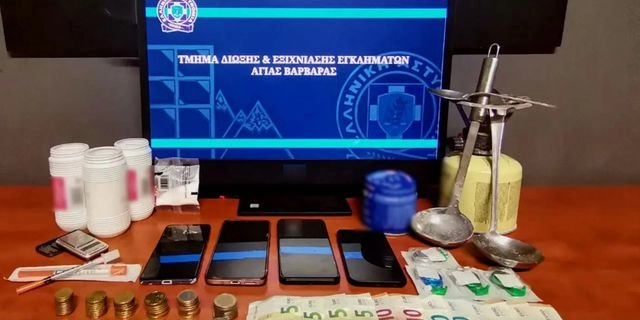 Αγία Βαρβάρα: Εξαρθρώθηκε συμμορία που διακινούσε κοκαΐνη με τη μέθοδο του βρασμού