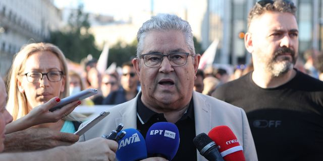 Κουτσούμπας: Καμιά εμπιστοσύνη στην κυβέρνηση της πολεμικής προετοιμασίας και εμπλοκής