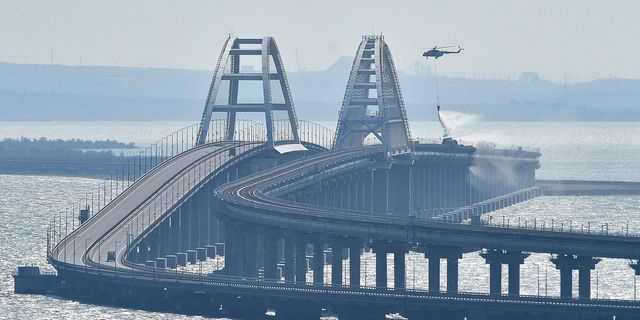 Επίθεση στη γέφυρα της Κριμαίας (φωτογραφία αρχείου)