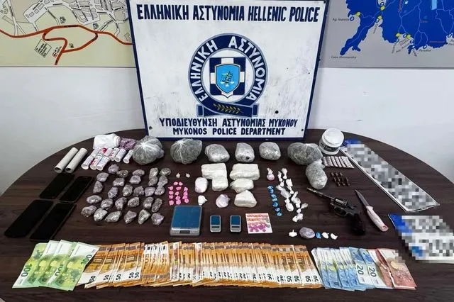 Εξαρθρώθηκε κύκλωμα διακίνησης μεγάλων ποσοτήτων ναρκωτικών στην Μύκονο