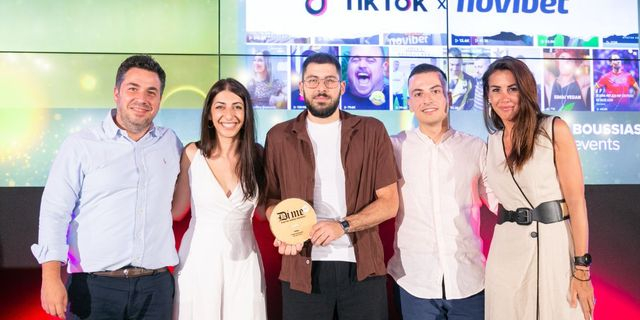 Τριπλή διάκριση για τη Novibet στα Dime Awards